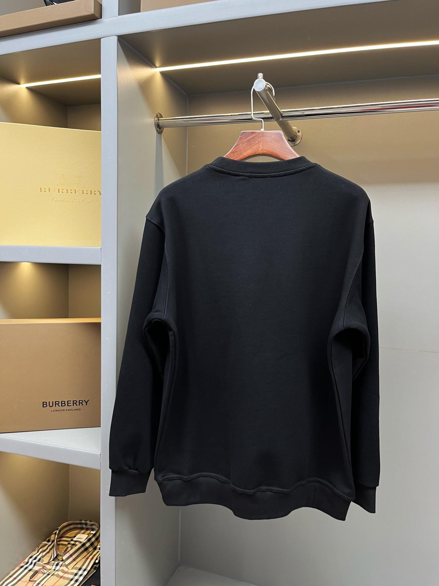 Свитшот Burberry Square Frontside White Warrior On The Horse "Black" фото № 6