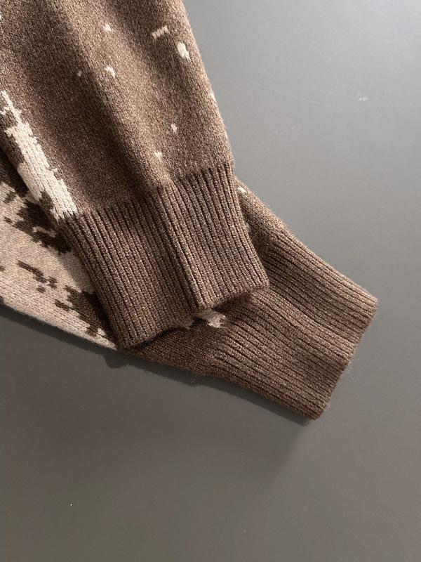 Свитшот Christian Dior Mix Of Colors "Brown" фото № 3