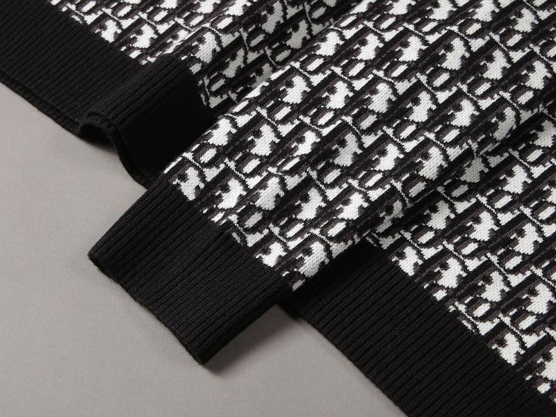 Свитшот Christian Dior Print Many Blue Logotypes Dior "Black" фото № 6