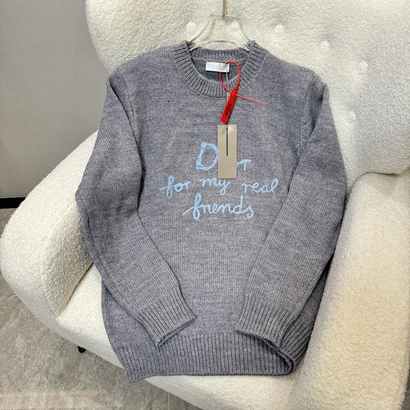 Свитшот Christian Dior Frontside Dior For My Real Friends "Gray" фото № 2