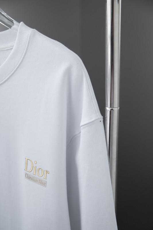 Свитшот Christian Dior Underlined Logo Dior "White" фото № 3