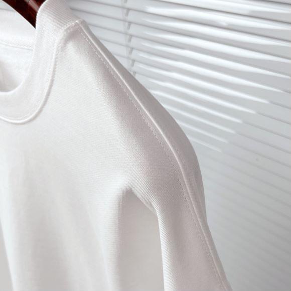 Свитшот Christian Dior Frontside Logo Gray Spots "White" фото № 4