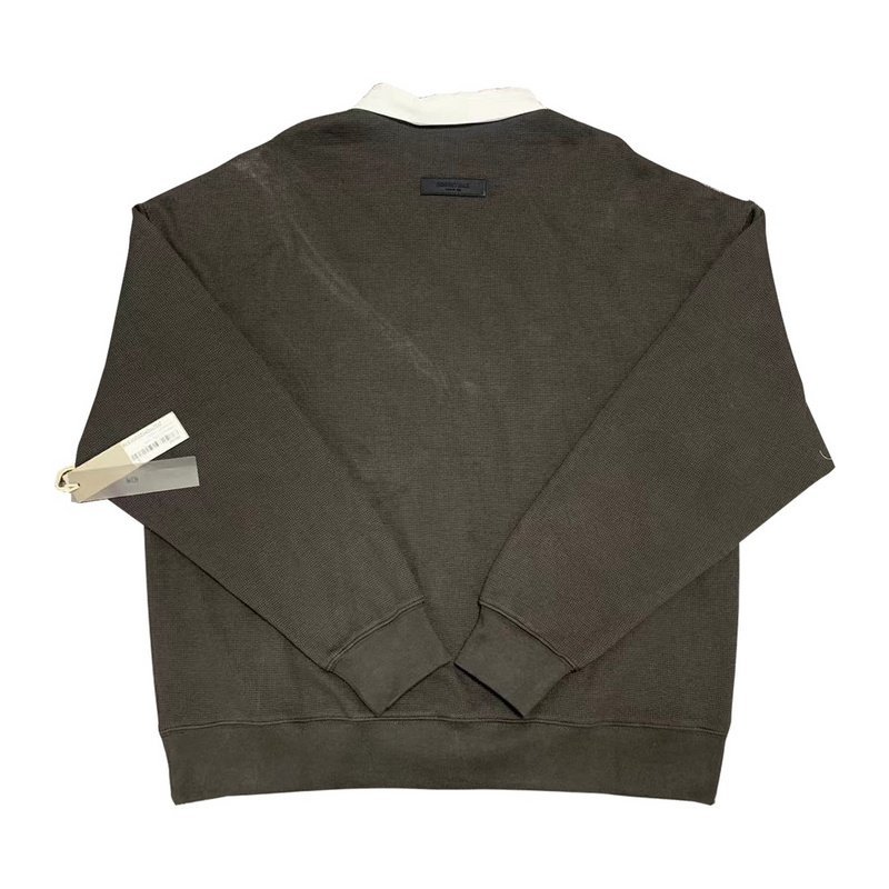 Свитшот Fear Of God Shirt Collar "Brown" фото № 2