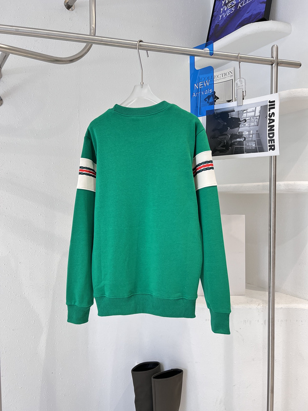 Свитшот Gucci With The Brand Logo In The Stripe "Green" фото № 6