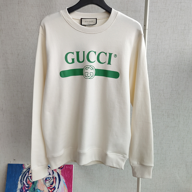 Свитшот Gucci Imitation Of The Brand Belt "Beige" фото № 8