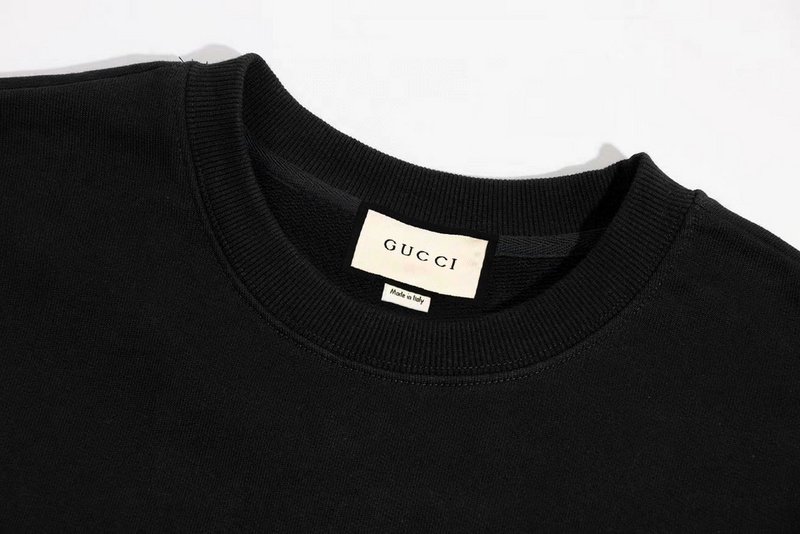 Свитшот Gucci Red Lipstick "Black" фото № 2