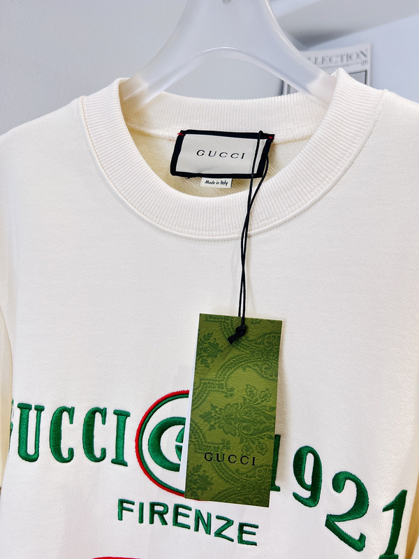 Свитшот Gucci Round Logo "Beige" фото № 3