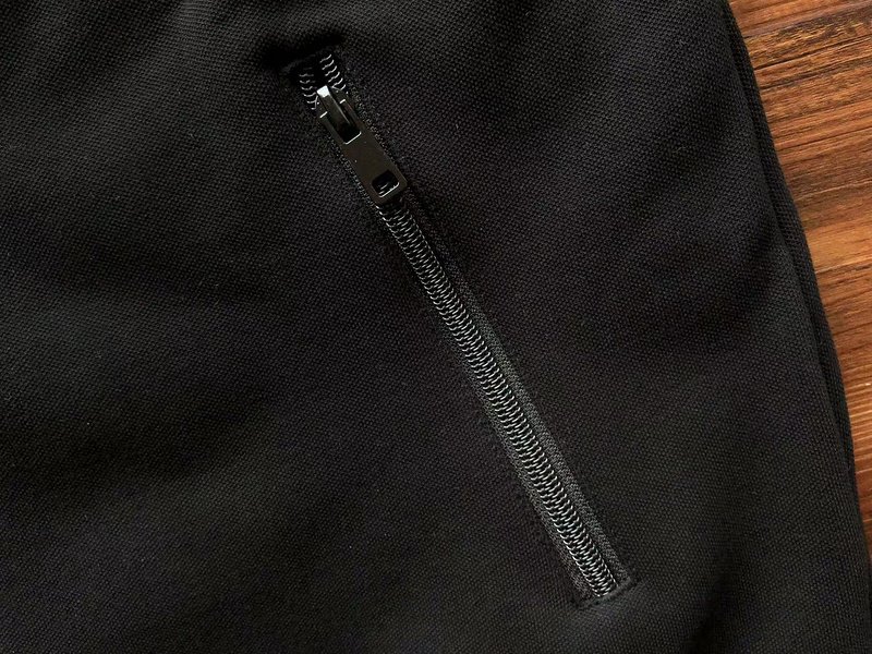 Толстовка Lacoste Small Logo And Zipper "Black" фото № 4