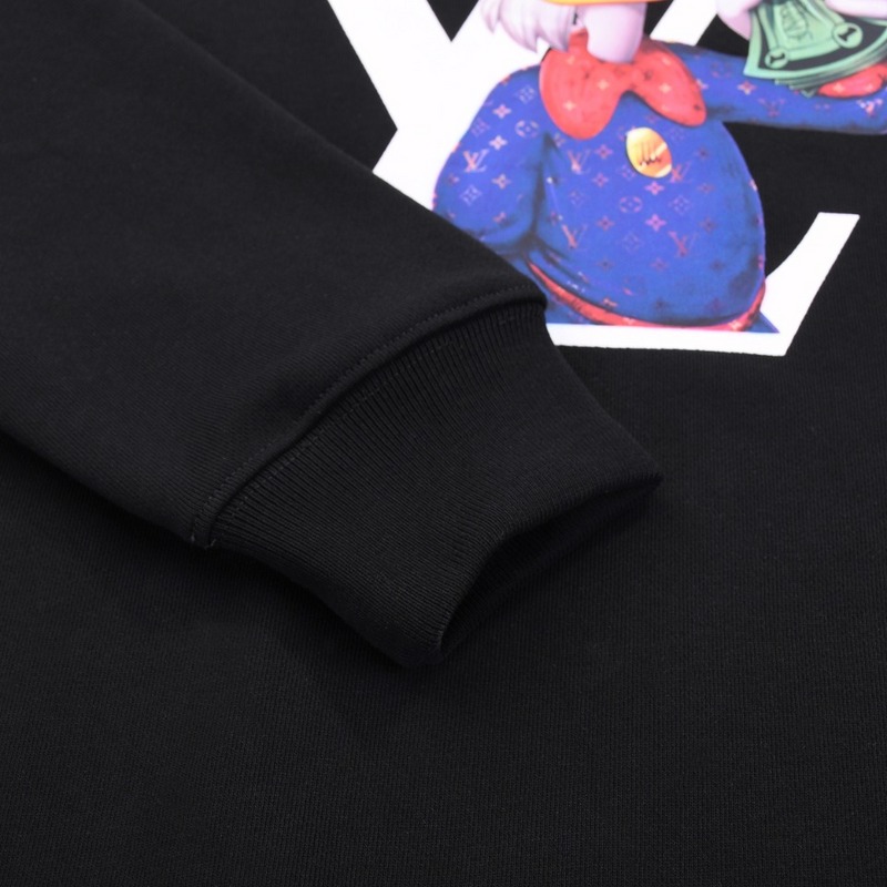Свитшот Louis Vuitton Duck Stories Print "Black" фото № 6