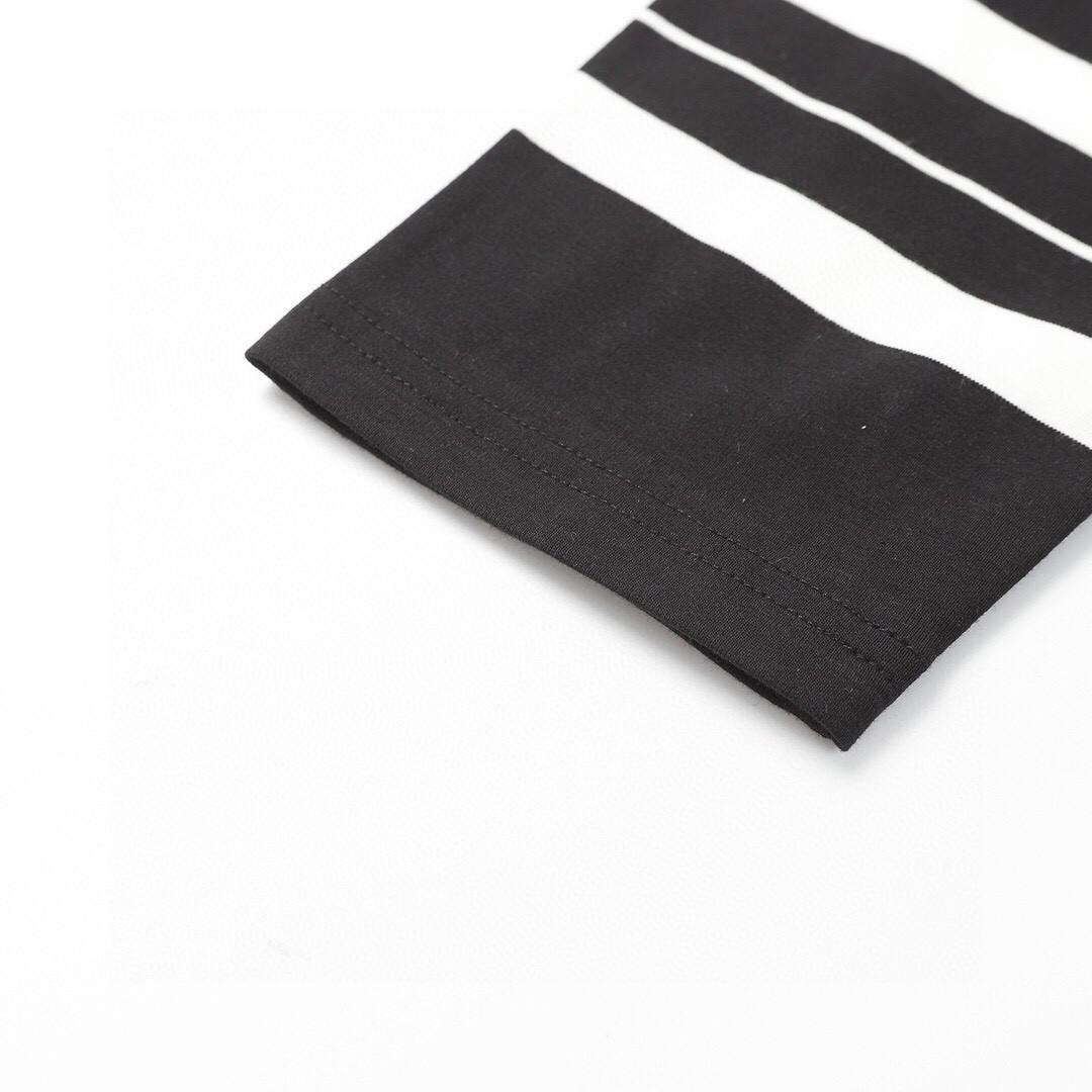 Лонгслив Maison Margiela Striped "Black" фото № 4