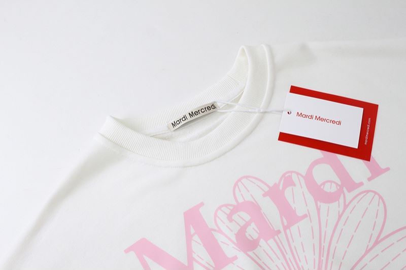 Свитшот Mardi Mercredi Chamomile Flower "White, Pink" фото № 3