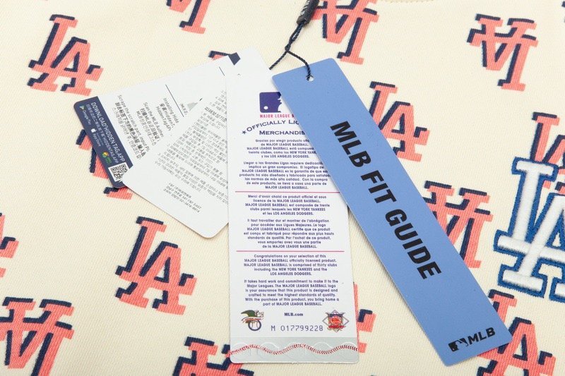 Свитшот MLB Classic Monogram Front Pattern Overfit Boston Red Sox LA Dodgers NY "White" фото № 4