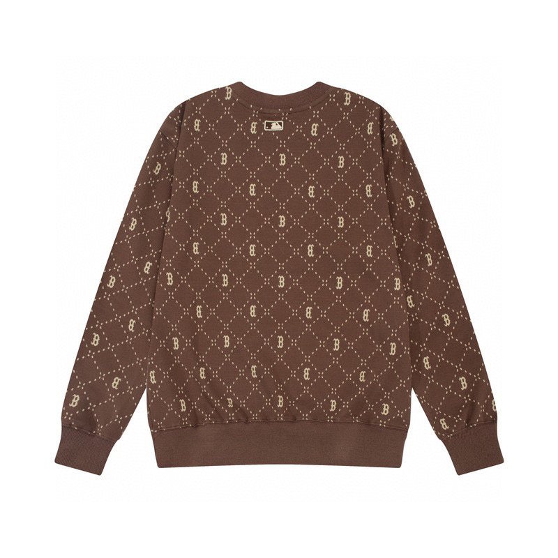 Свитшот MLB Small Front Logo "Brown" фото № 2