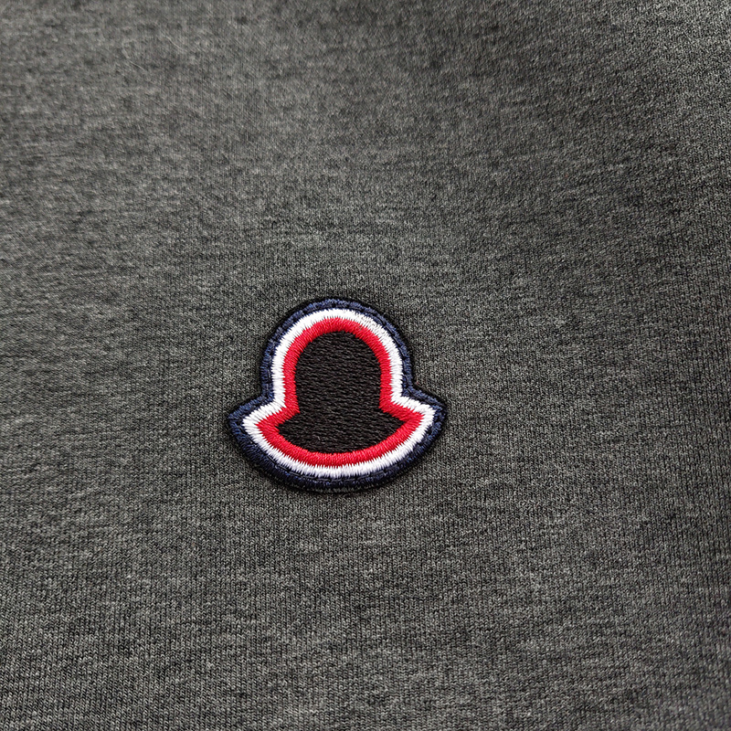 Свитшот Moncler With Logo "Black/Gray" фото № 7