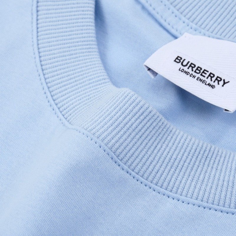 Майка Burberry With Logo Brand "Blue" фото № 8