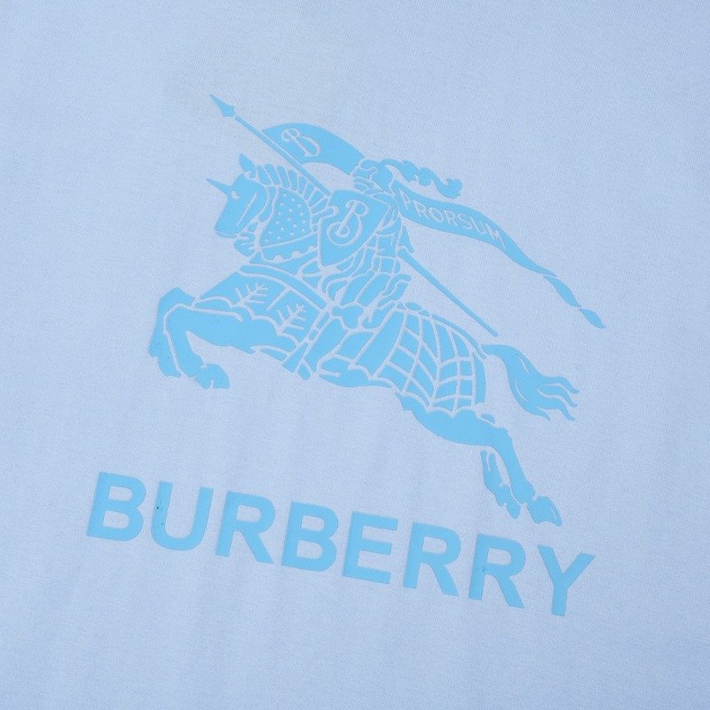 Майка Burberry With Logo Brand "Blue" фото № 5