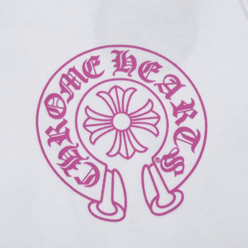 Майка Chrome Hearts With Logo Brand "White" фото № 3