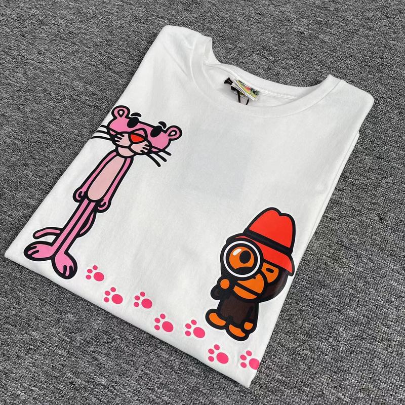 Футболка A Bathing Ape In The Footsteps "White" фото № 6