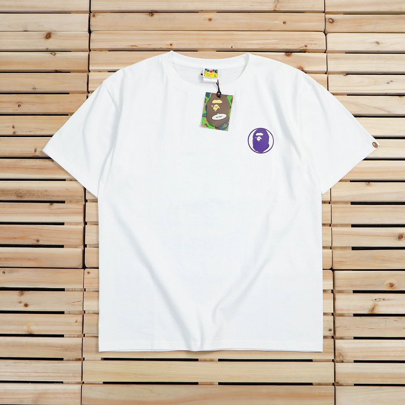 Футболка A Bathing Ape Japanese Style "White" фото № 2