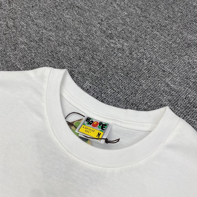 Футболка A Bathing Ape Stars "White" фото № 6