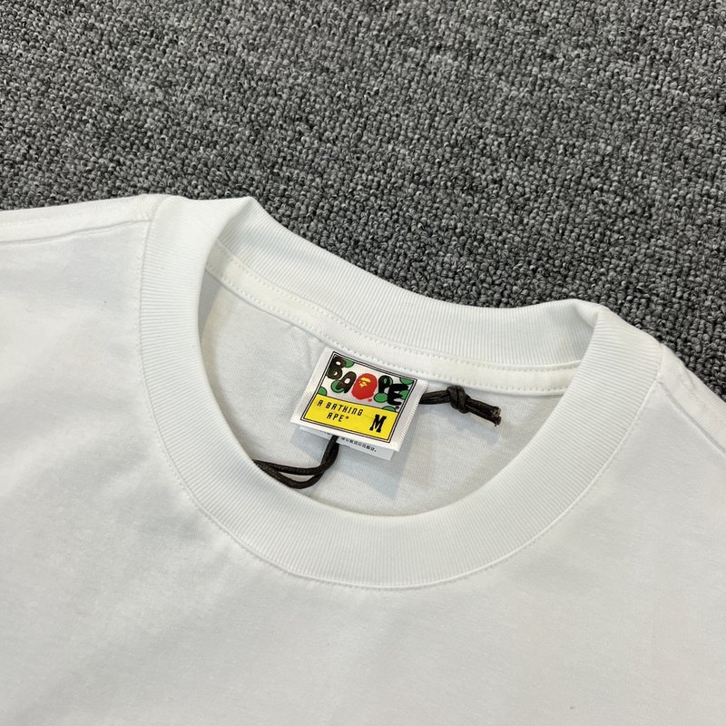 Футболка A Bathing Ape With A Cool Print "White" фото № 2