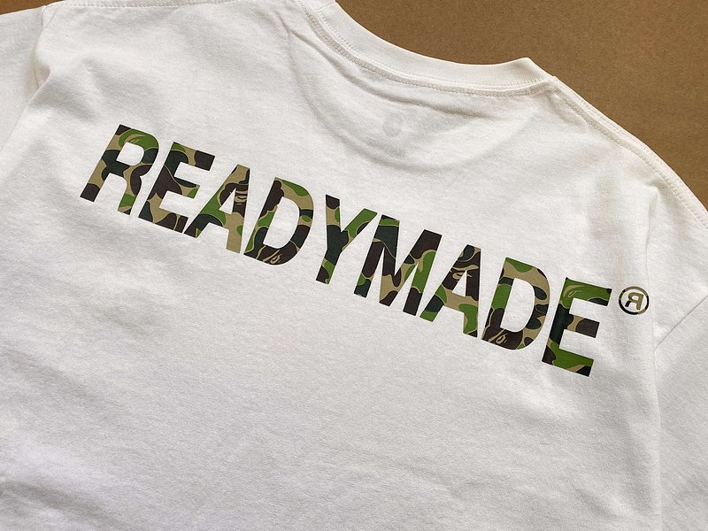 Футболка A Bathing Ape Bee "White" фото № 2