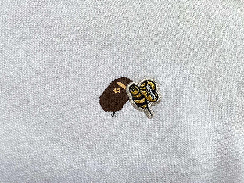 Футболка A Bathing Ape Bee "White" фото № 4