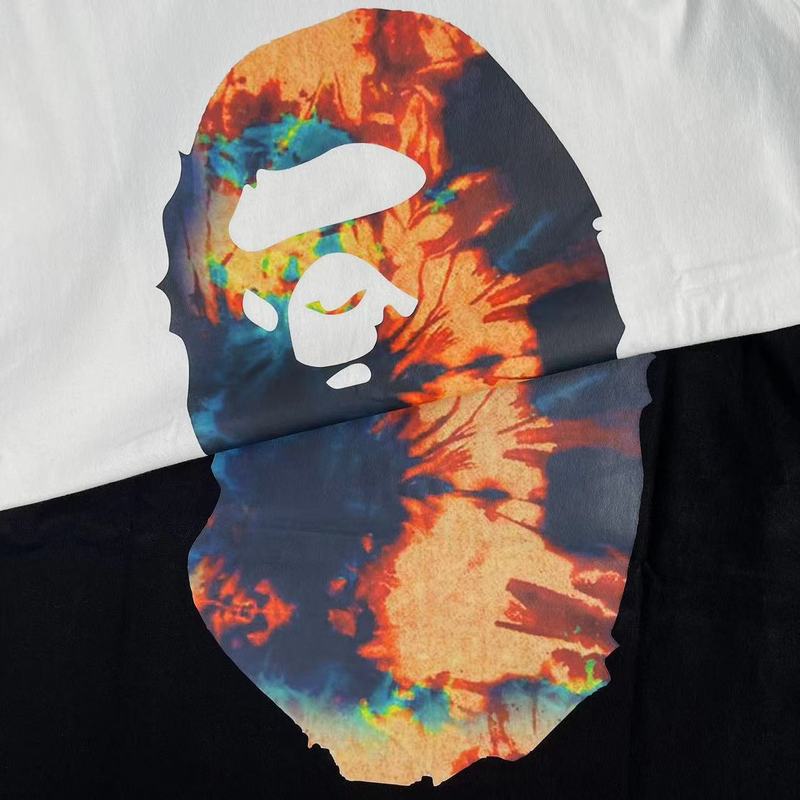 Футболка A Bathing Ape With Bright Picture "Black" фото № 2