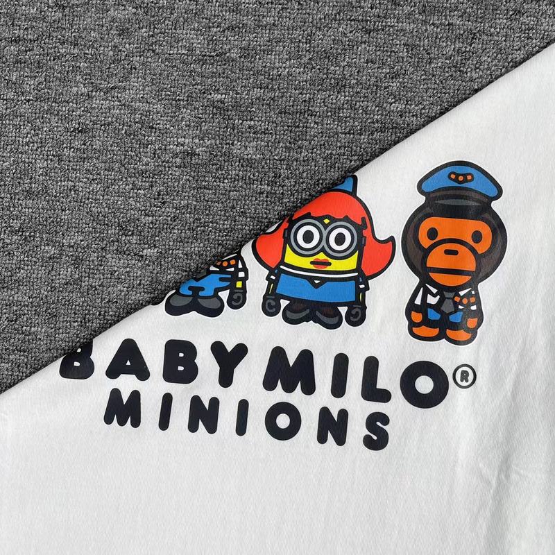 Футболка A Bathing Ape Minion Print "White" фото № 6