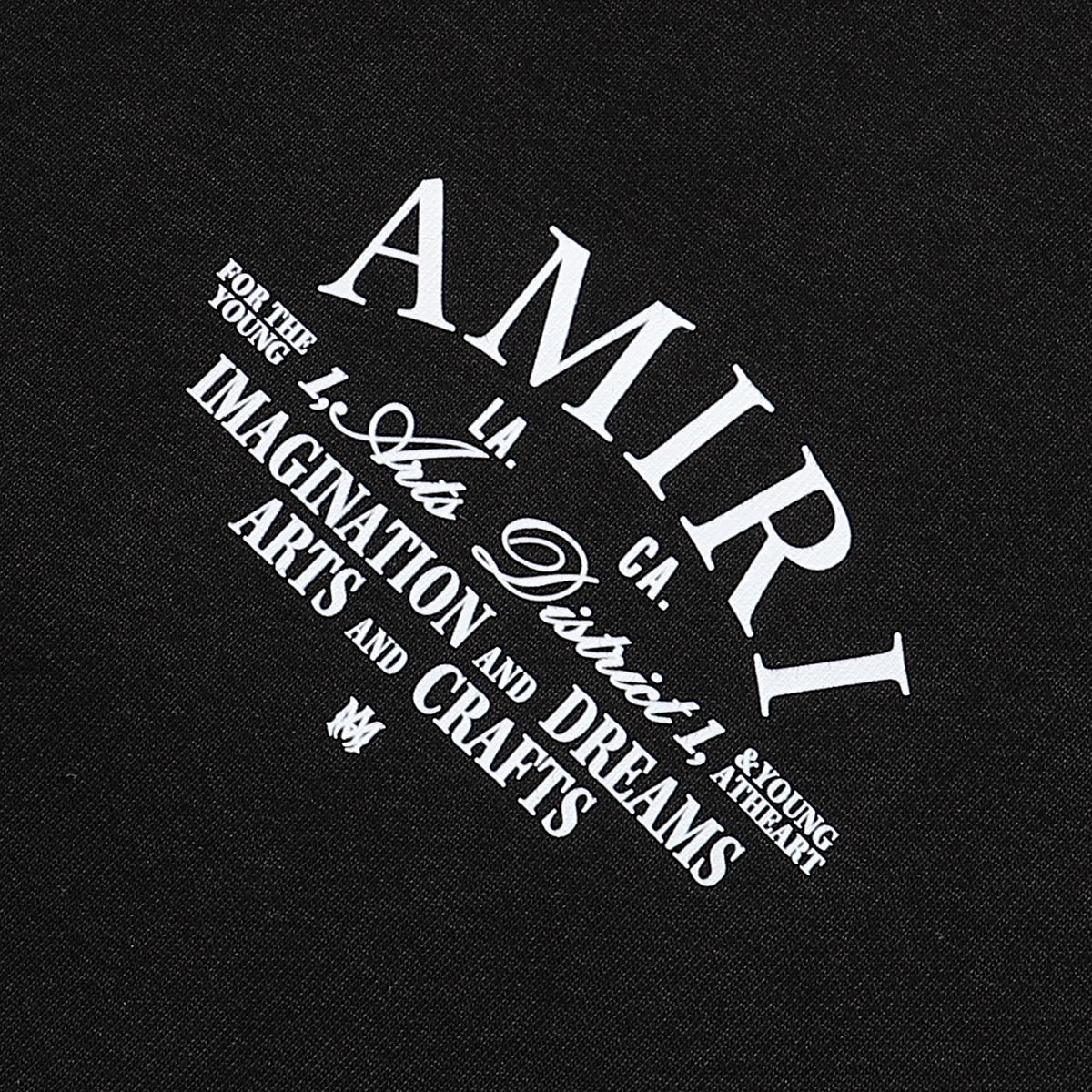 Футболка Amiri Imagination And Dreams "Black" фото № 4