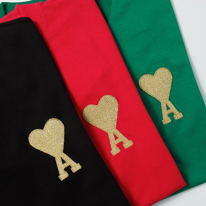 Футболка Amiri Logo Made Of Chain "Green" фото № 2