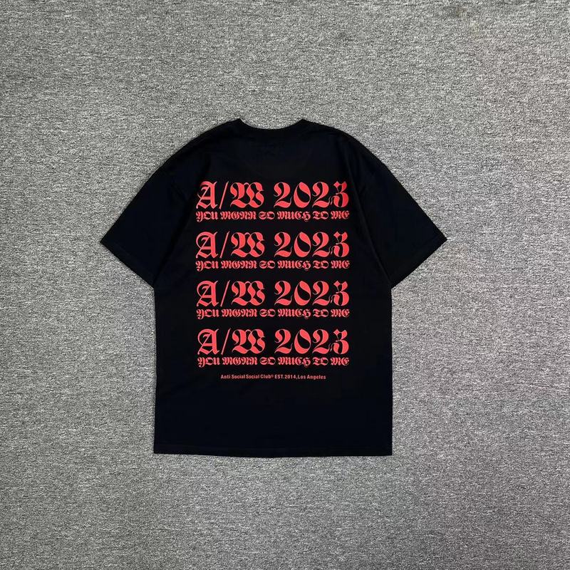 Футболка Anti Social Social Club 2023 "Black" фото № 5
