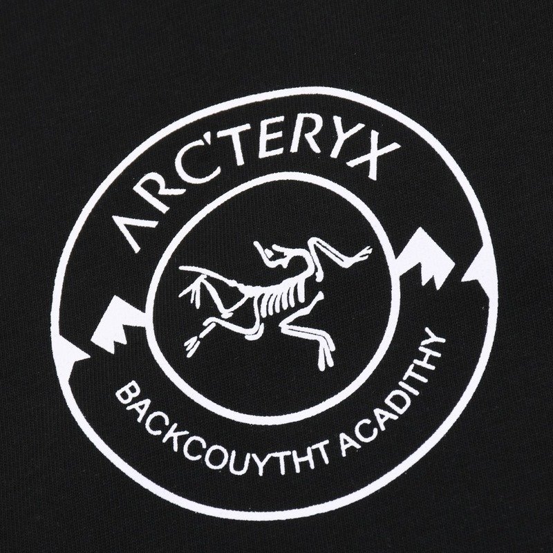 Футболка Arcteryx Backcouytht Acadithy Logo "Black" фото № 2