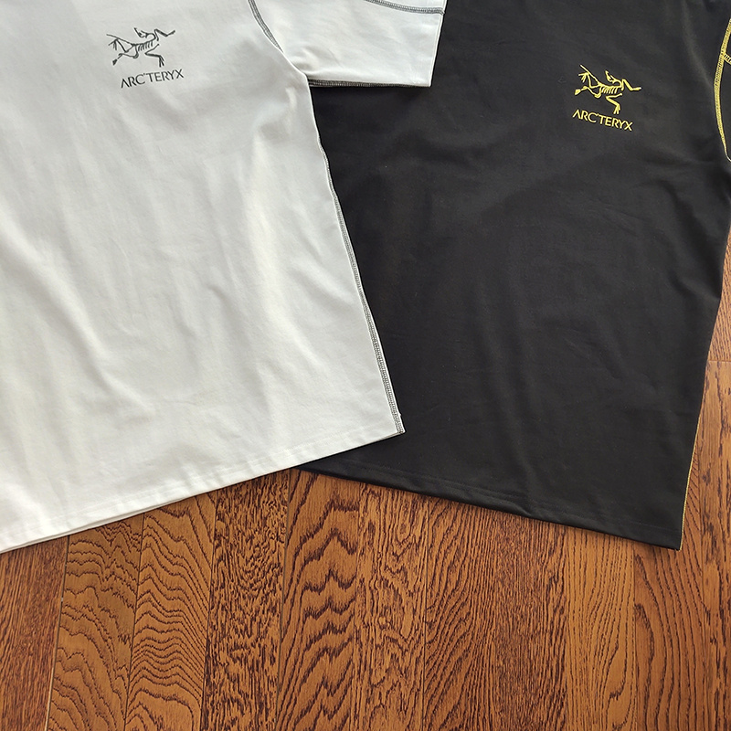 Футболка Arcteryx With Logo "White" фото № 5