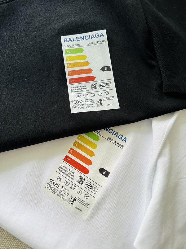 Футболка Balenciaga Go Check Out "Black" фото № 2