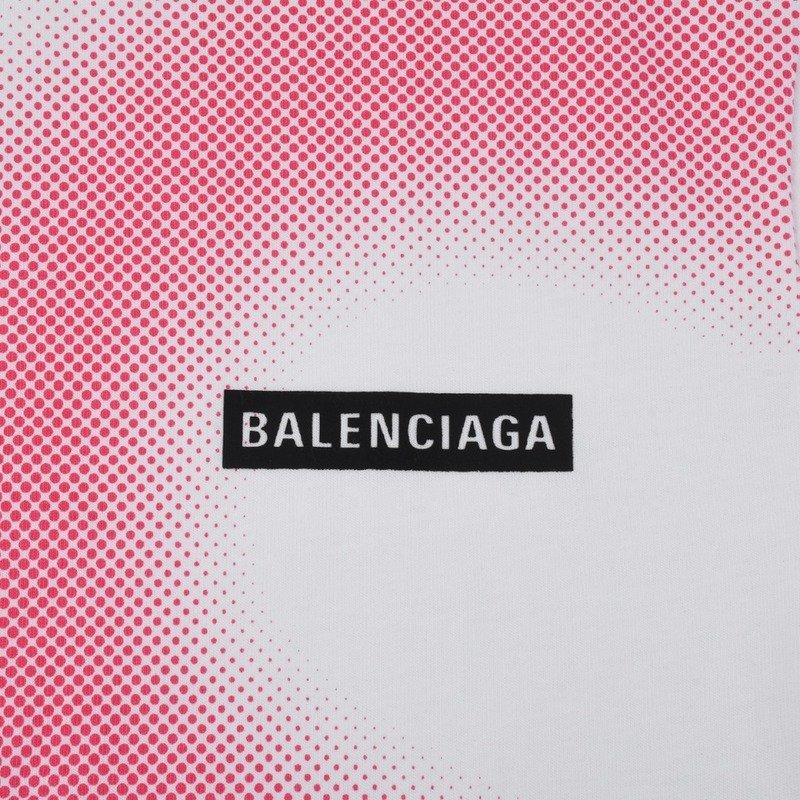 Футболка Balenciaga With The Letter S "White" фото № 6