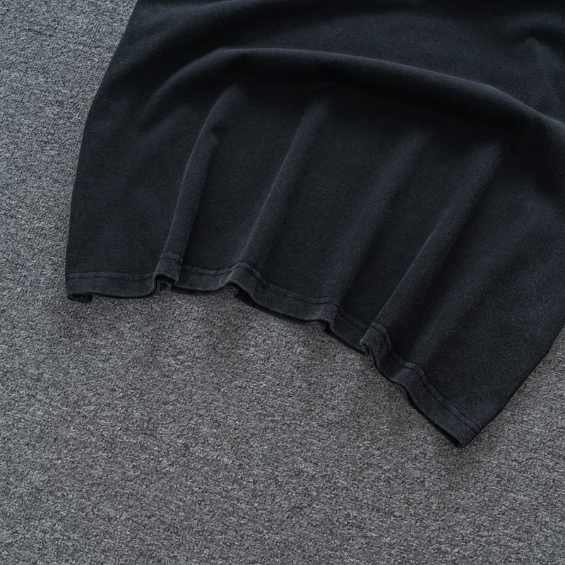 Футболка Balenciaga With Rhinestone Logo On The Back "Black" фото № 5