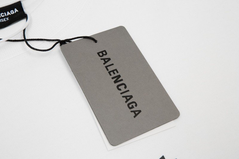 Футболка Balenciaga With Abusive Text "White" фото № 4