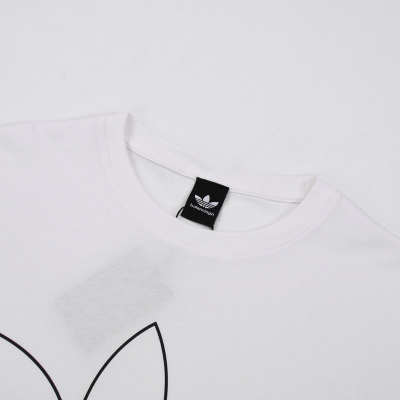 Футболка Balenciaga X Adidas Big Logo "White" фото № 5