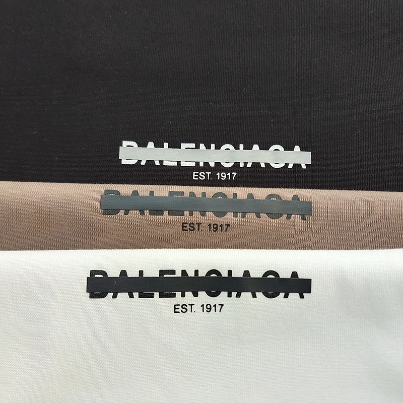 Футболка Balenciaga Logo Crossed Out "White" фото № 5