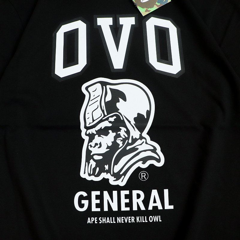 Футболка Bape Monkey In Helmet "Black" фото № 5