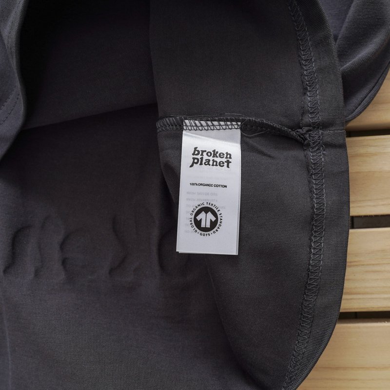 Футболка Broken Planet Hidden In The Dark "Gray" фото № 5