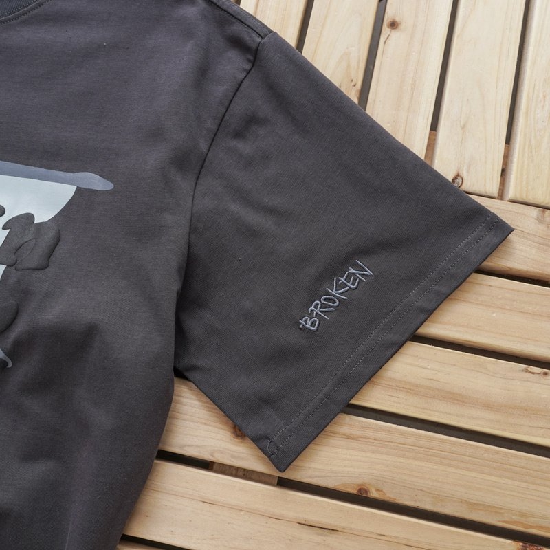 Футболка Broken Planet Hidden In The Dark "Gray" фото № 7