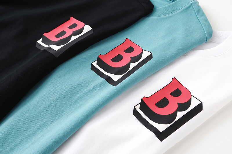 Футболка Burberry Logos "Black" фото № 2