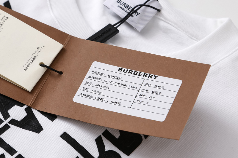 Футболка Burberry Robot "White" фото № 3