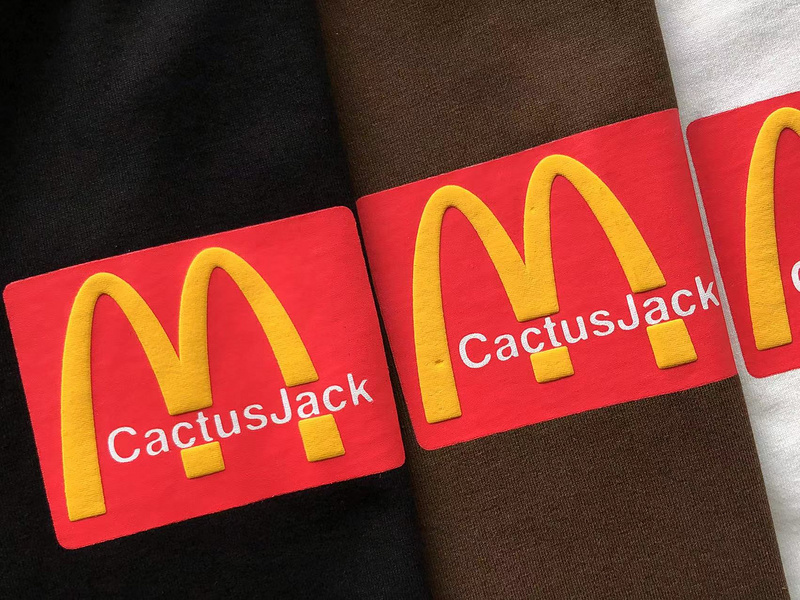 Футболка Cactus Jack Merch Big Logo From Dots "Brown" фото № 4