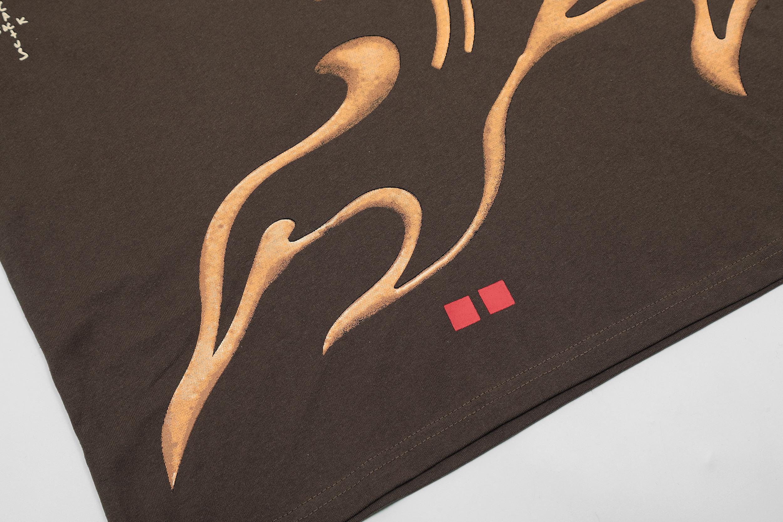 Футболка Cactus Jack Merch The Max “Brown” фото № 5