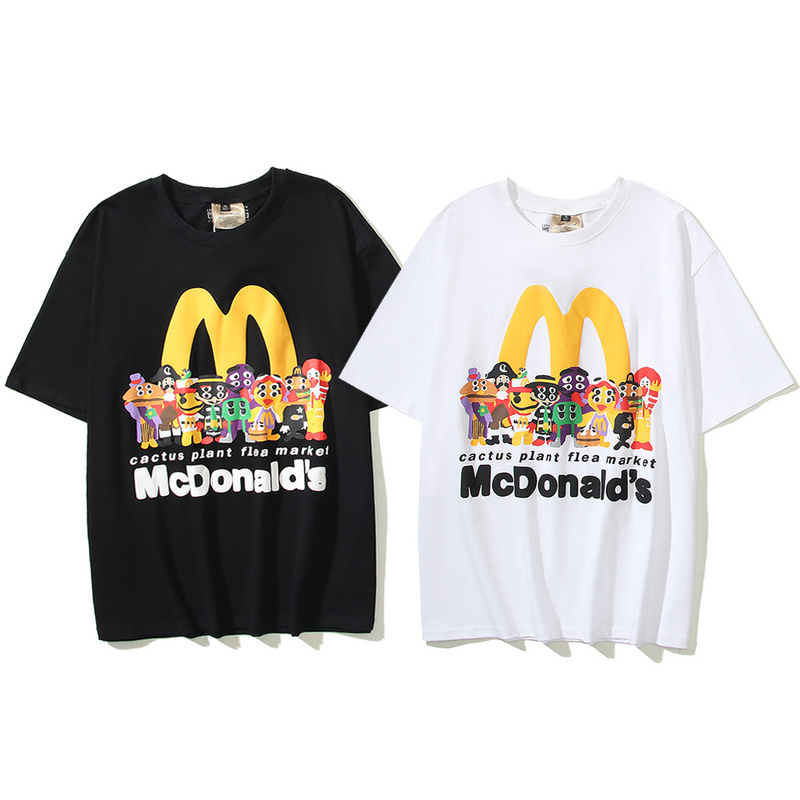 Футболка Cactus Jack Merch McDonalds Print "White II" фото № 2