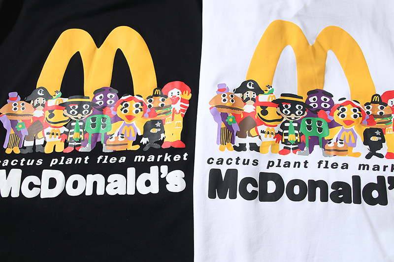 Футболка Cactus Jack Merch McDonalds Print "White II" фото № 5