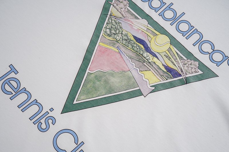 Футболка Casablanca Beautiful Landscape "White" фото № 9